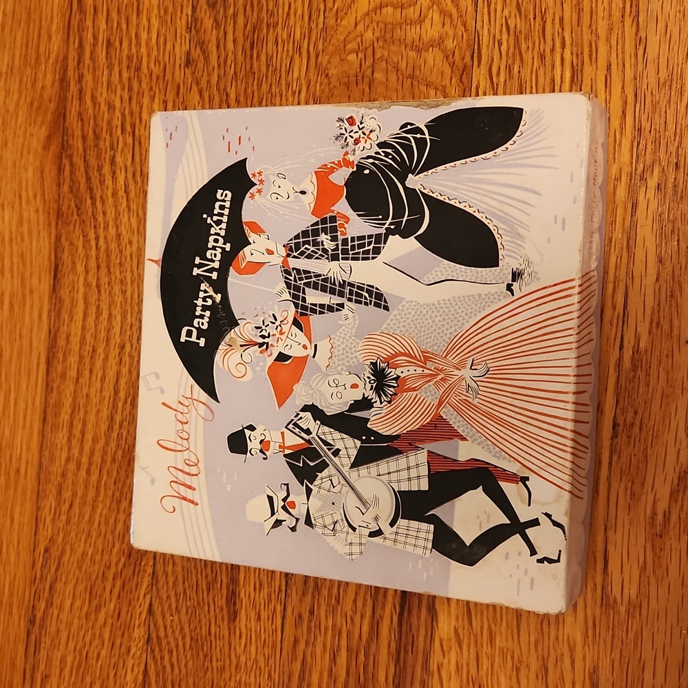 Vintage Melody Party Napkins